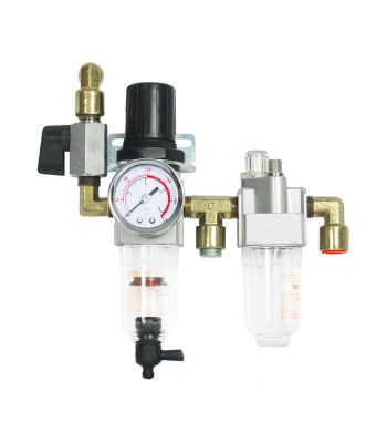 FRL-5926, Filter / Regulator / Lubricator Unit with Shutoff Valve and Air Port