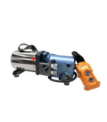 ZPE-35RH-4M, Electric Pump, 1/3 Hp, Electric 100V, 60 in³ Oil Tank With 4 Way 3 Position Manual Solenoid Valve (Double Acting)