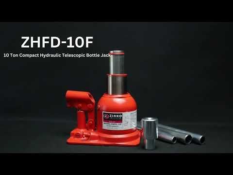 Zinko ZHFD-10F 10 Ton 2 Stage Forklift Jack