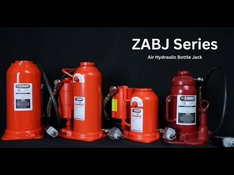 Zinko ZABJ-22PA 22 Ton Air Hydraulic Bottle Jack